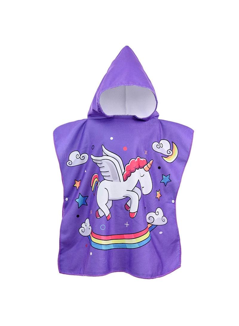 Y&D 60*120cm Printed Quick Drying Hooded Soft Bath Towel - Image 1