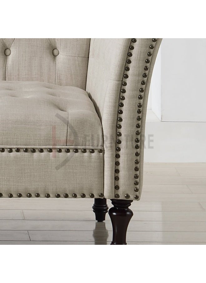 DIVINE FURNITURE Tufted One Right-Arm Chaise Lounge Sofa  - Image 3