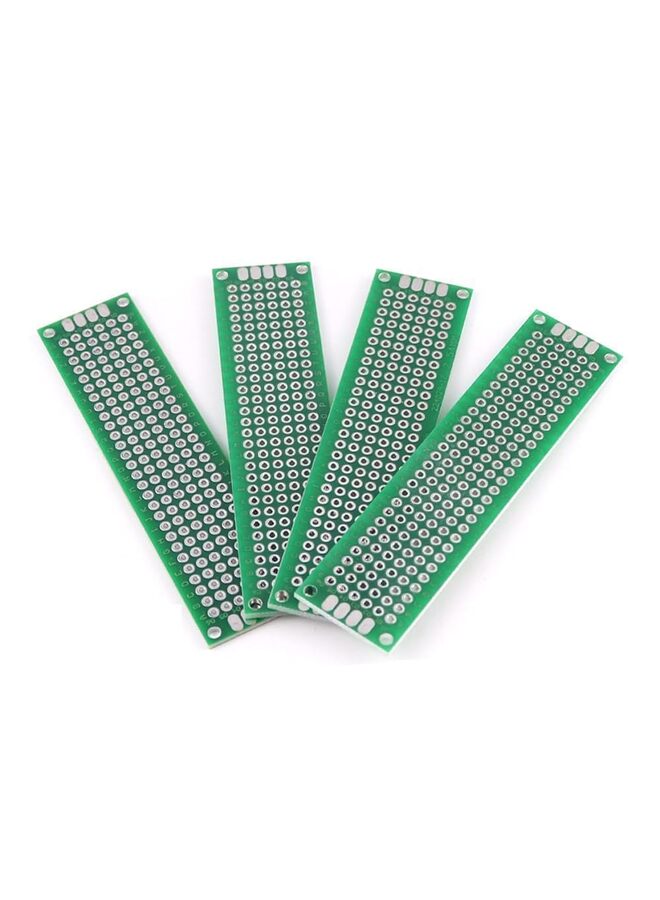 32PCS PCB Board Printed Circuit Board Set Double Sided Green Solderable Boards Kit for DIY Soldering 5 Sizes Experimental Circuit Boards - Image 4