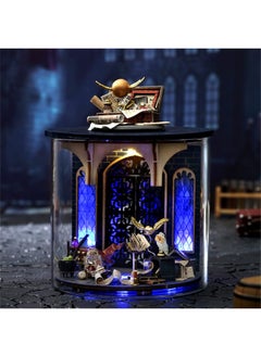 Flever Flever Dollhouse Miniature DIY House Kit Creative Room Dream Bottle Series with Furniture for Romantic Valentine's Gift (Magic Gate)  - Image 3