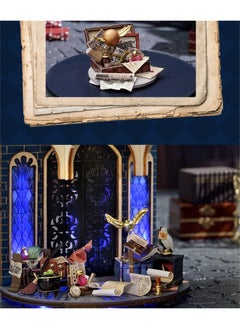 Flever Flever Dollhouse Miniature DIY House Kit Creative Room Dream Bottle Series with Furniture for Romantic Valentine's Gift (Magic Gate)  - Image 5