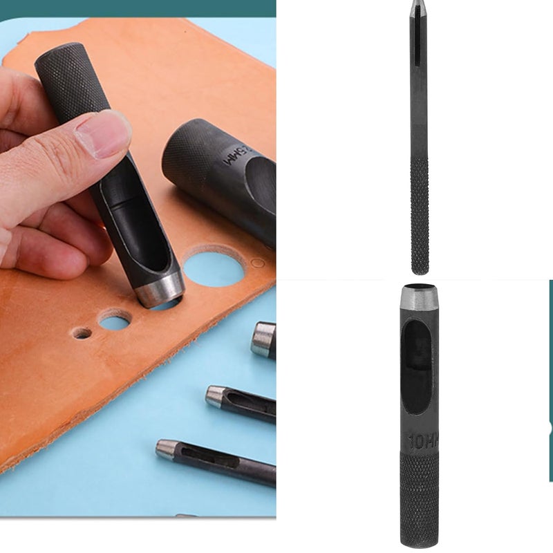 D Color Professional Hollow Leather Punch Tool For Watch Bands Belts Canvas - Image 3