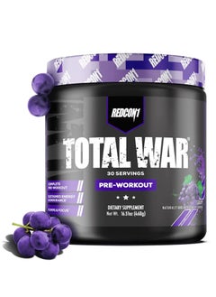 Total War pre-workout - Grape - (30 Servings )