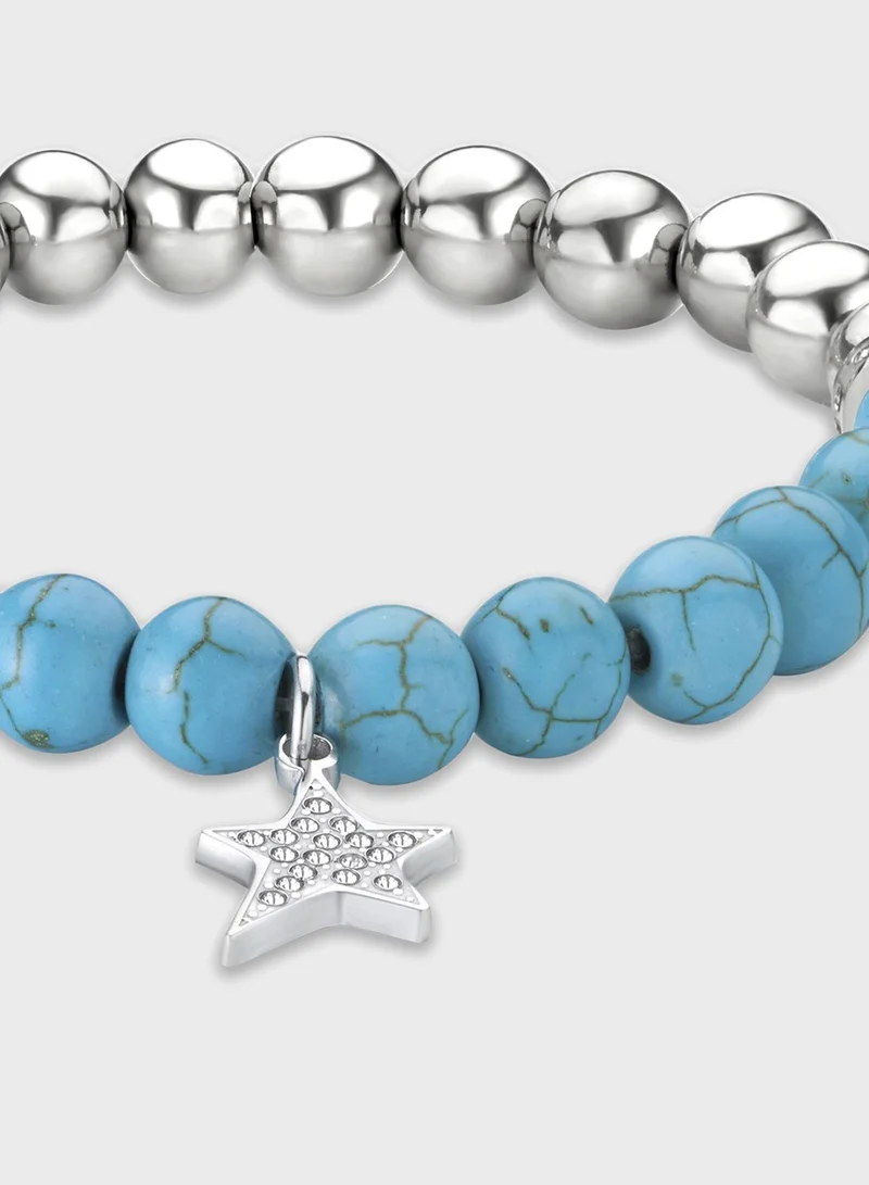 POLICE Talisman Beaded Bracelet