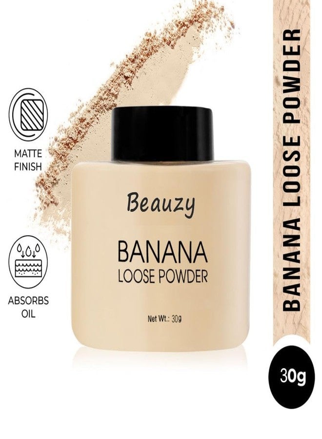 Beauzy Banana Loose Powder |Make Up Setting Powder |Provides Long-lasting Coverage |Reduces Shine|Loose Powder (Banana Powder) 30 grams - Image 2