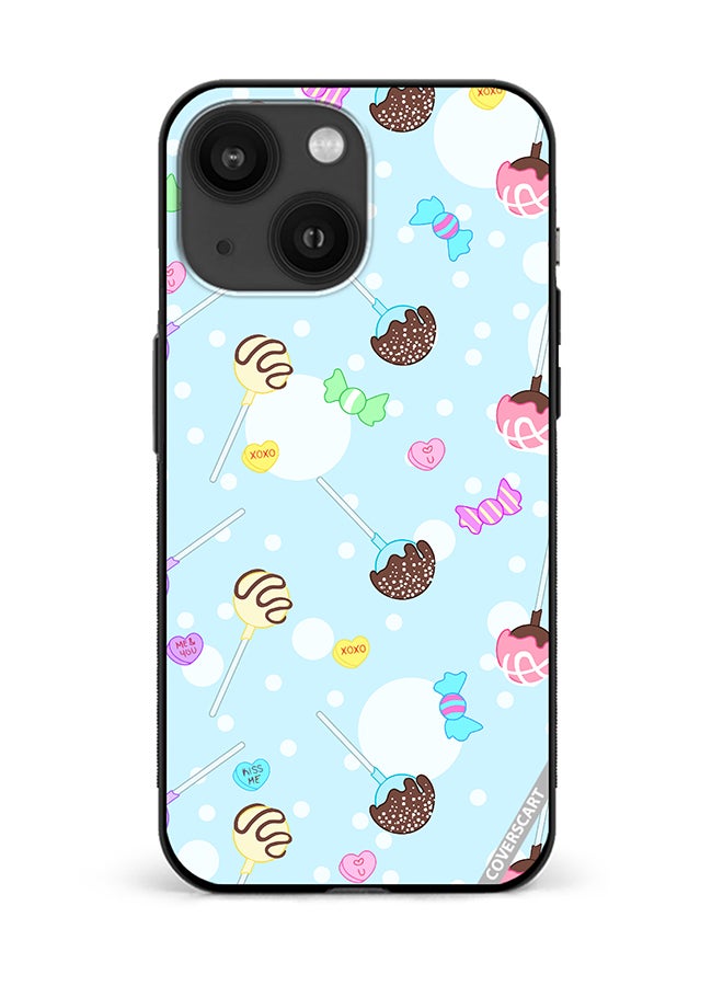 Protective Case Cover For Apple iPhone 13 Mix Pattern Design Multicolour