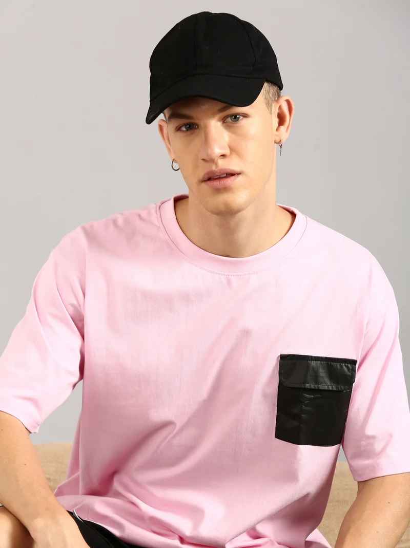 Joven  Pink and Black Co-Ords Set for Men for Men | Best Price UAE