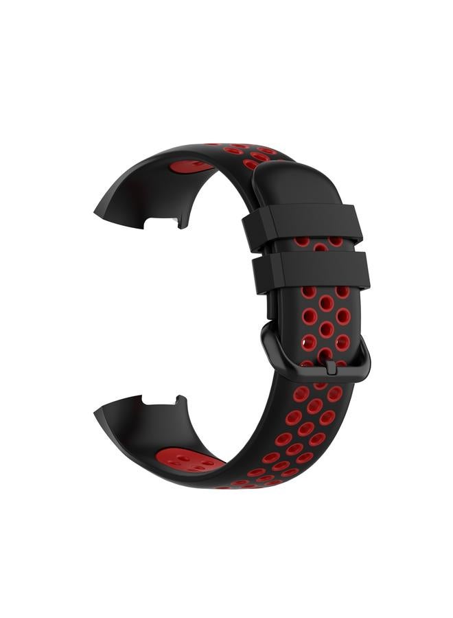 erorex Replacement Band For Fitbit Charge 4 / Charge 3 / Charge 3 SE Watch Button Two Colors Silicone Replacement Strap Watchband - Image 2