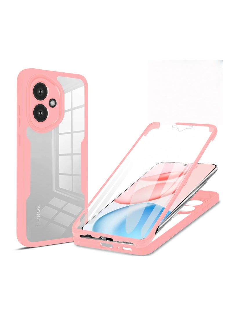 General Protective case for Honor 400, built-in screen protector film full body shockproof protective cover, double-layer ultra-thin 