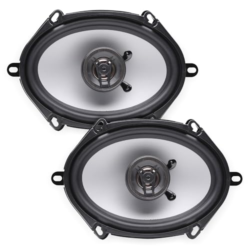 Crunch CS5768CX CS Series Speakers 5 x 76 x 8 Coaxial 250 Watts max - Image 1