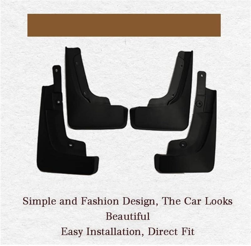 QASULER Car Mudguards for Jeep Grand Commander - Image 2