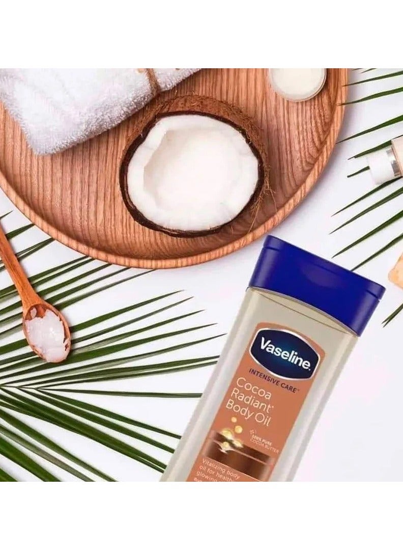 Vaseline Cocoa Radiant Body Oil Jelly 200ml - Image 5