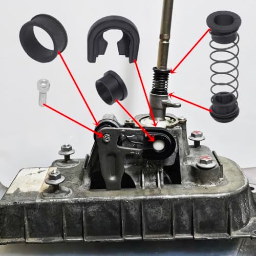HOMEWITHU Upgrade Gearbox Repair Kit for Manual Trans Shifter Reverse Lever Change Selector Linkage Bushes Drivetrain for Audi A2 A3 S3 Manual for VW Golf Bora Jetta MK4 MT 99-17 - Image 2