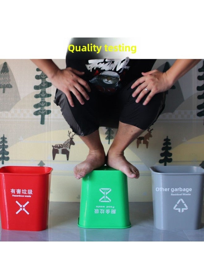Garbage Sorting Game Props Running Men's National Standard To Expand The Special Garbage Can Creative Educational Aids Garbage Can-Color:Small Pass Money With 107 Cards  - Image 4