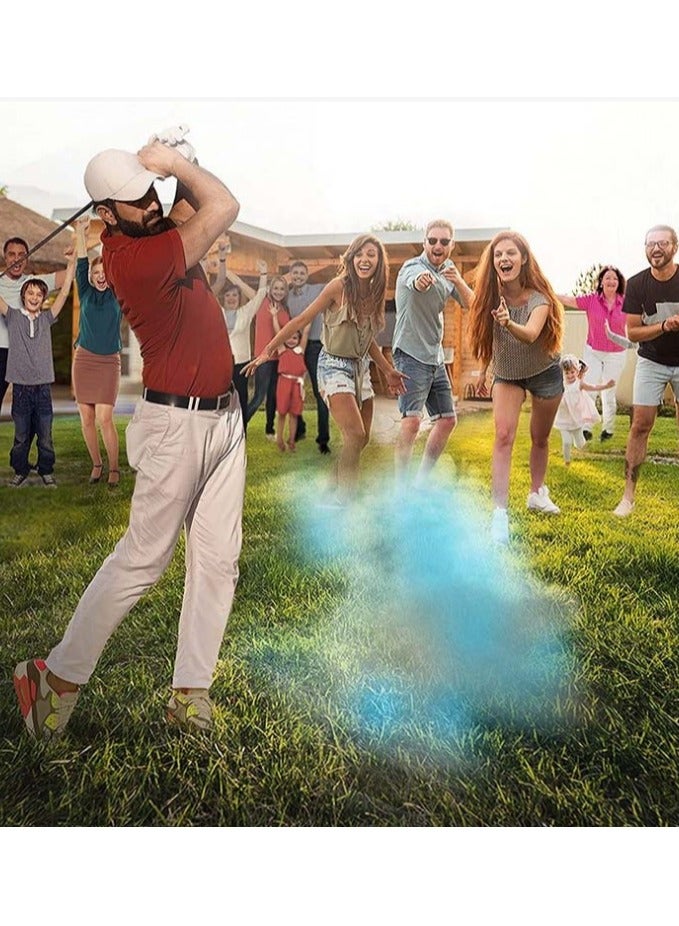 بيلانينا مجموعة كرات جولف للكشف عن جنس المولود - 2 قطعة (وردي وأزرق) - Image 5