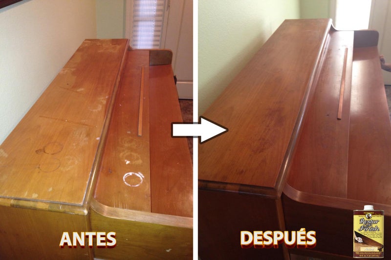 HOWARD - Restor-A-Finish: Restore Your Walnut Wood Finishes Repair Scratches, Eliminate Stains, White Heat or Water Rings and More. Safe on Furniture, Trim, and All Finished Wood. Size: 8 Fl oz - Image 3