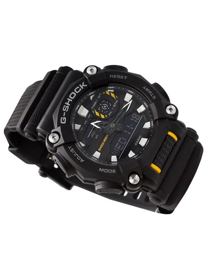 Casio G-Shock Analog-Digital Black Dial Men's Watch GA-900-1A - Image 2