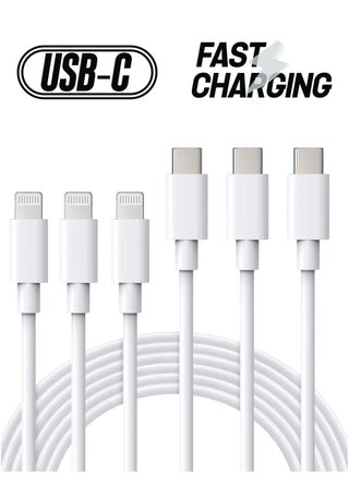 USB C to Lightning Cable MFi Certified 3Pack 6FT Fast iPhone 13 Charger Cable - Lightning to Type C Cable Compatible with iPhone 13 12 Pro 11 Max XS - pzsku/Z0C2B2CC5AA898F5CE2A4Z/45/_/1738266742/c888864b-0611-4024-ad89-6da48090f155