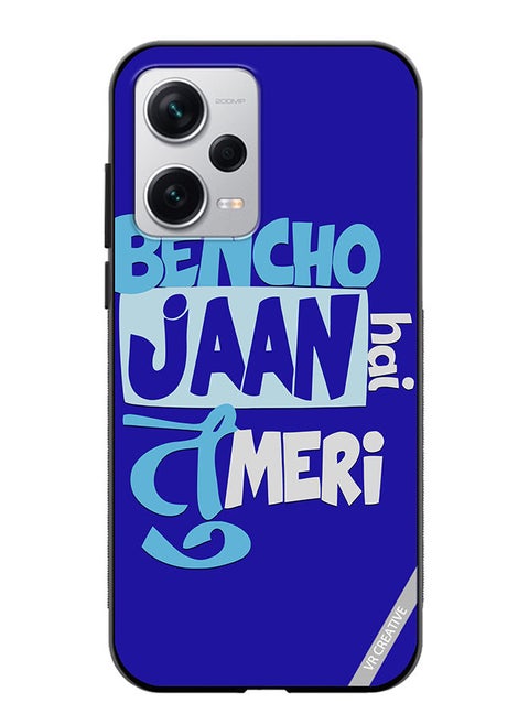 Protective Case Cover For Xiaomi Redmi Note 12 Pro Plus Bencho Jaan Hari Meri Design Multicolour