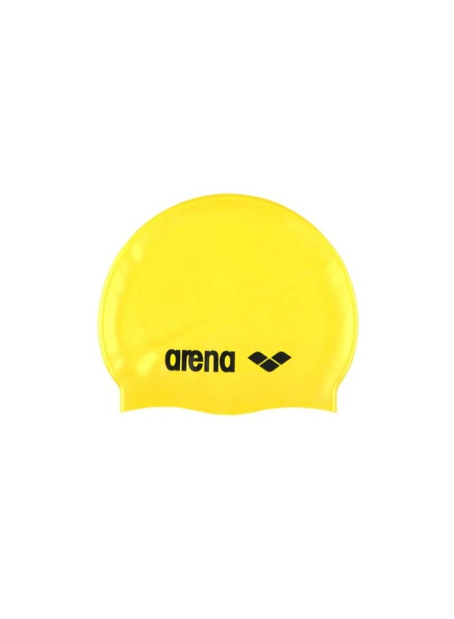 أرينا قبعة سباحة من السيليكون   المقاس: مقاس واحد  اللون: أصفر