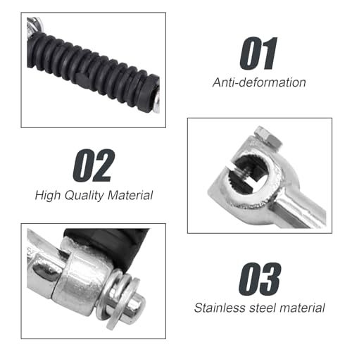 SYOWADA Starter Arm Pedal Kick Start Starter Arm Lever Pedal Replacement for Honda CRF50F C70 CL90 CM91 CA92 C100 CA100 CA105T CA200 QA50K S65 SL70K ST90K Replaces 28300-120-000 - Image 3
