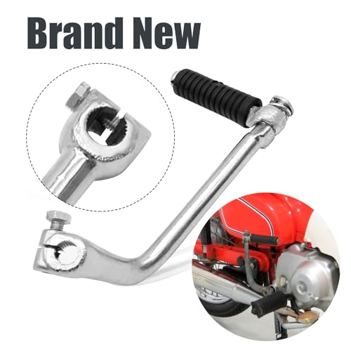 SYOWADA Starter Arm Pedal Kick Start Starter Arm Lever Pedal Replacement for Honda CRF50F C70 CL90 CM91 CA92 C100 CA100 CA105T CA200 QA50K S65 SL70K ST90K Replaces 28300-120-000 - Image 4