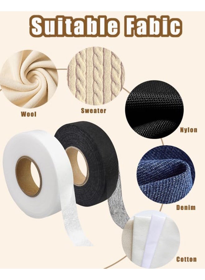 2 Rolls of Ironing Cloth Tape for Repairing Curtains,Clothes,Pants,Pillowcases - Image 3