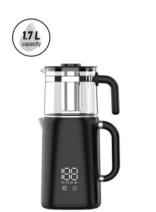 Electric Tea Maker Kettle 1.7L with 1.2L Teapot | 1800W Fast Boil & Keep Warm Base - pzsku/Z0C2B60111779ACE22E1AZ/45/1744386059/14216d5a-4eb0-4b14-9838-b3f474c3502b