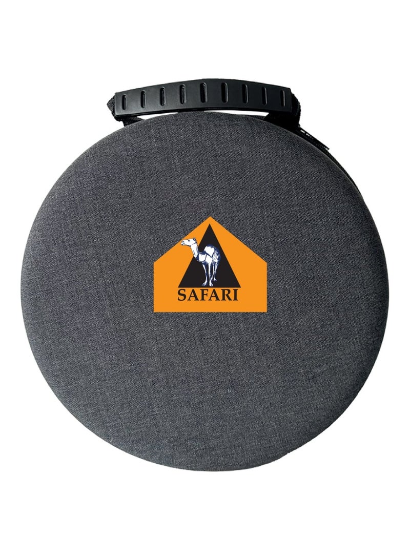 إليت فرن غاز سفاري SSF04 صغير الحجم وموثوق للاستخدام في التخييم والأنشطة الخارجية، مزود بنظام تحكم متطور في اللهب وأرجل قابلة للطي وتركيب سهل لوعاء الغاز. - Image 3