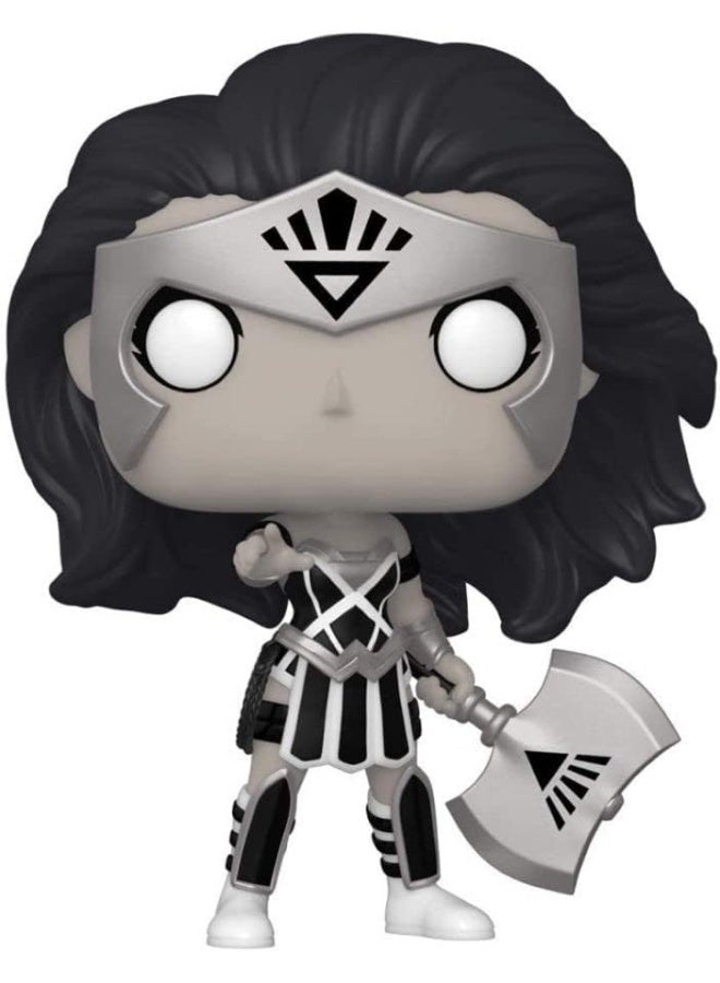 Funko POP Heroes: Wonder Woman 80th Anniversary - Glow in The Dark Black Lantern Wonder Woman, 3.75 inches - Image 3