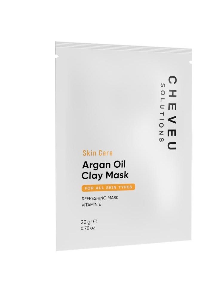 CHEVEU SOLUTIONS CHEVEU SOLUTIONS - Argan Oil Clay Mask 20gr 