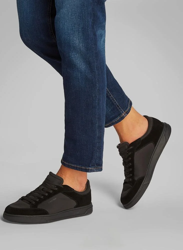 CALVIN KLEIN LOW LACE UP REPREVE TRAINERS
