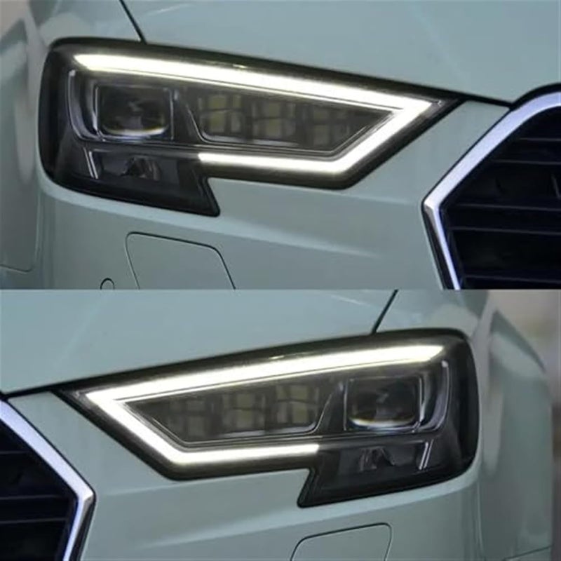 Vuzmode Transparent Front Headlight Lens Cover for A3 2017-2019 - Image 5