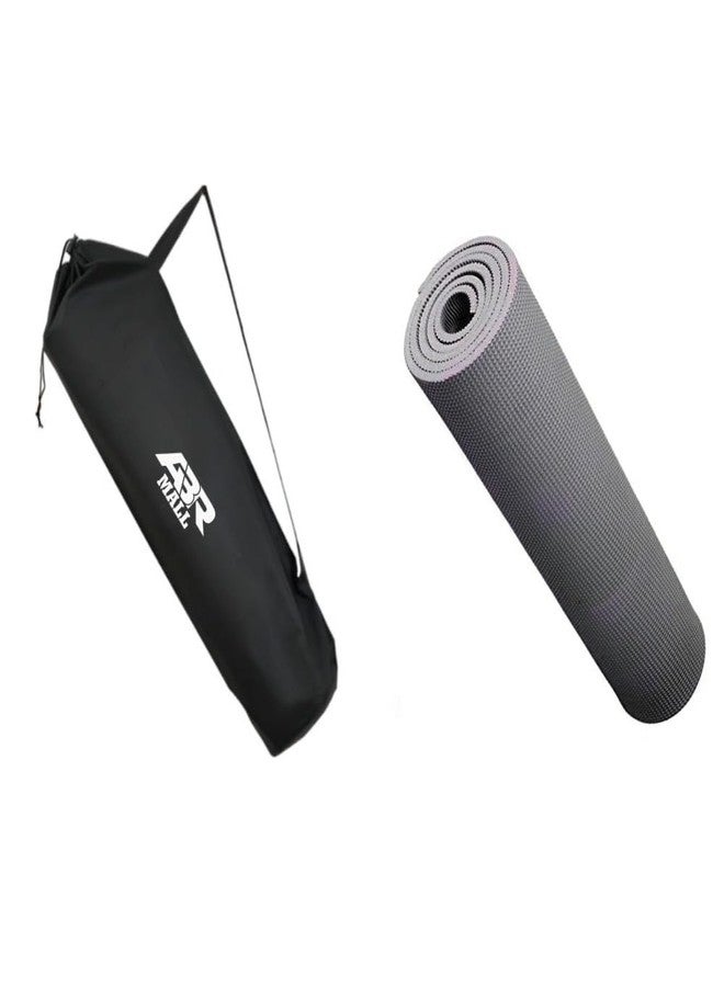 ABR Mall Eco-Friendly Anti-Slip 4MM Thickness Yoga mat for Gym Workout and Flooring Exercise Yoga Mat for Men & Women Fitness - Image 1