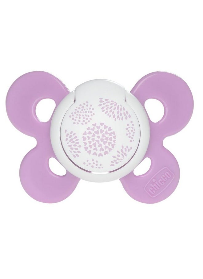 Chicco CHICCO Physioforma Comfort|Soother/Pacifier |BPA-Free with Steriliser Carry Case|6-16Mn(1Pc-Pink)  - Image 2