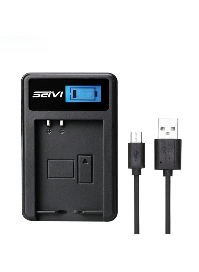 Generic - Seivi Camera Battery Charger En-El14 En-El3e En-El15 Compatible With Nikon DSLR Accessories Single Power Micro Single-Standard Capacity:EN-EL3/EN-EL3E (double Charge) - Image 1