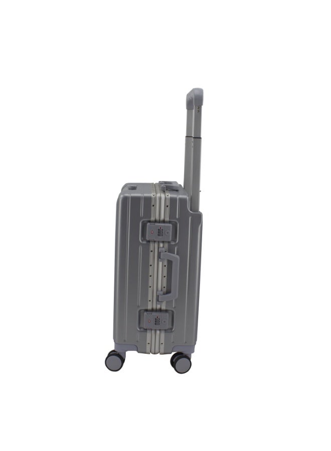 Prosperity Premium Luggage PC Composite Material, Wear-Resistant Studs, Foldable Cup Holder, 20"/24"/28" Business Suitcase - Image 3