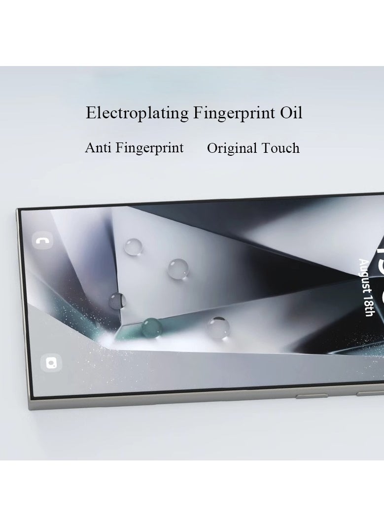 Exotic - Samsung Galaxy S24 Ultra Screen Protector HD Clear Protective, Finger Lock Working, 3D Curved Upgrade, Easy Installation, Case Friendly Clear - Image 1