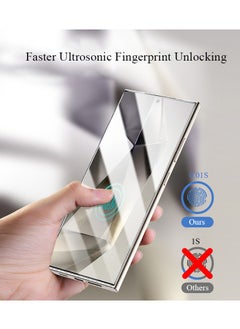 Exotic Samsung Galaxy S24 Ultra Screen Protector HD Clear Protective, Finger Lock Working, 3D Curved Upgrade, Easy Installation, Case Friendly Clear  - Image 2