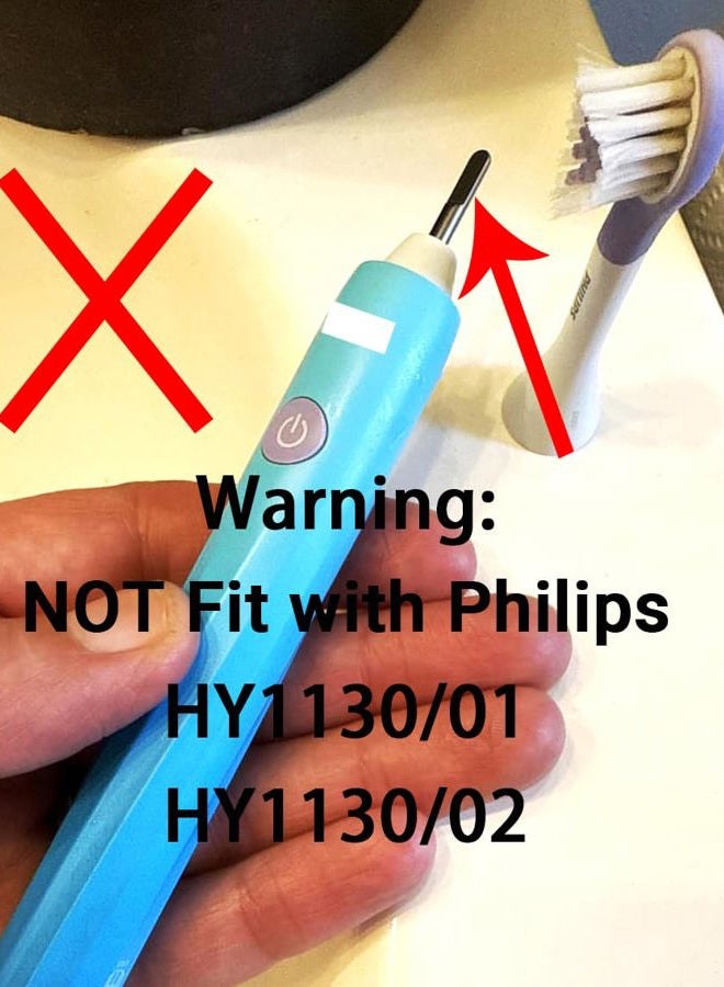 FUMEIKANG Kids Electric Toothbrush Heads Replacement Compatible with Philips Sonicare (Pack of 3) (Green, Medium) - Image 4