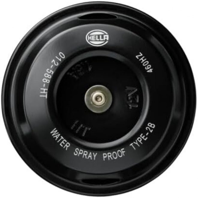 HELLA 012588061 Motorcycle Series Black 12V Disc Horn (Universal Fit-Single Blister Pack) Solid anti-deform - Image 3