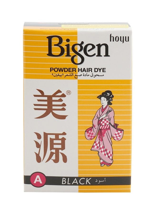 Bigen Powder Hair Dye A Black - Image 1