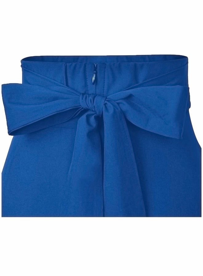 RANPHEE Ariel Costume for Women Cosplay Halloween Blue Skirt Long Maxi 2024 Fall Dressy Casual High Waisted Novelty Skirts with Slit M - Image 4