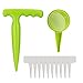 Andiker Andiker 12pcs Gardening Tool Sets, Adjustable Outdoor Seed Planter Tool Garden Seeder Kit with 10pcs Plant Lables a  - Image 2