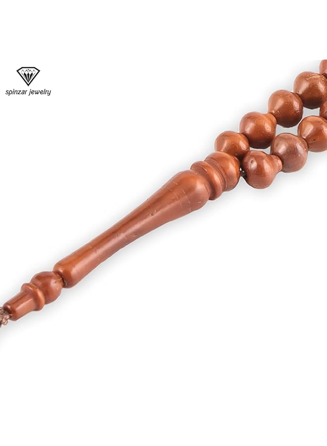 erorex Jewelry 99 Istanbulic Wood Rosary Unisex Special Occasions 5Mm 13In - Image 3