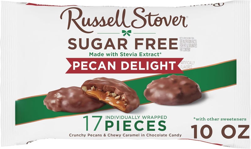 Russell Stover حلوى راسل ستوفر الخالية من السكر بنكهة الجوز - Image 1