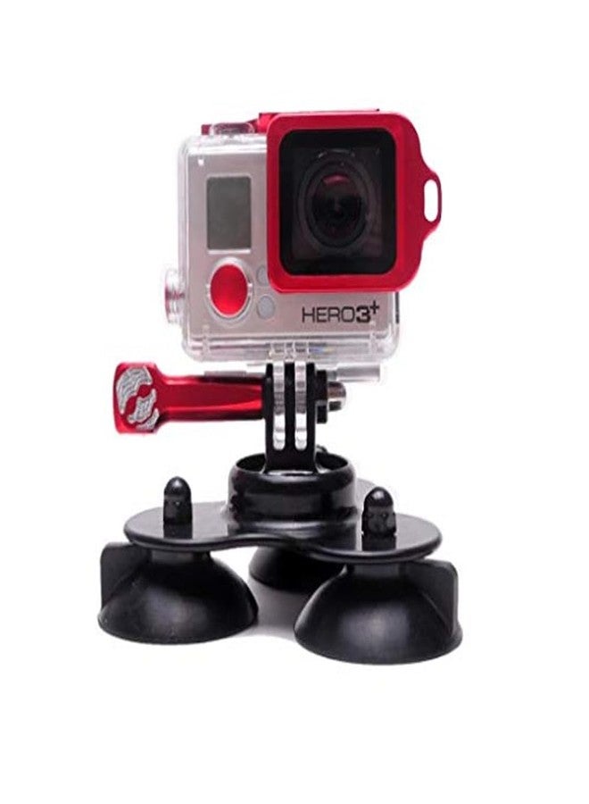 Action Pro Low Angle Surfboard Suction Cup Compatible with GoPro-13/12/11/10/9/8/7/6/5/4/Yi/SJCAM/SJ4000 Smooth Surfaces Tripod Mount Go pro Surfing Accessory - Image 4