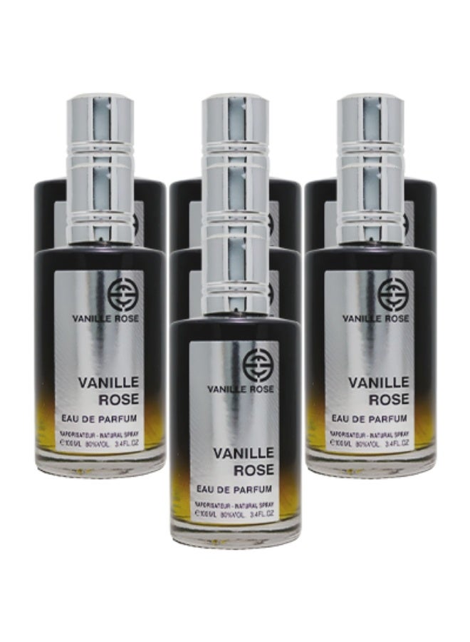 EMYC 7 Pieces Vanille Rose Perfume For Unisex 100ml EDP - Image 1