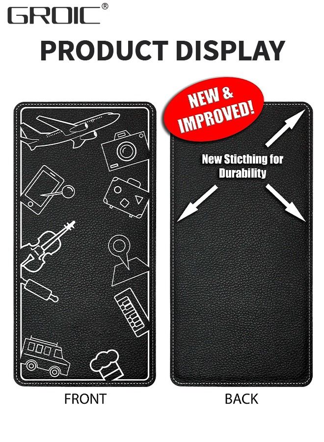 GROIC Airplane Travel Essentials for Flying Flex Flap Cell Phone Holder & Flexible Tablet Stand for Desk, Bed, Treadmill, Home & in-Flight Airplane Travel Phone Stand Accessories - Travel Must Haves Cool Ga - Image 2