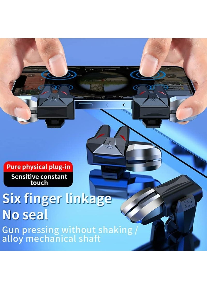 Mobile Controller Gaming Triggers Joystick Game Phone L1R1 L2R2 Accessories Fit for iPhone iOS Android Smartphone  - Image 3